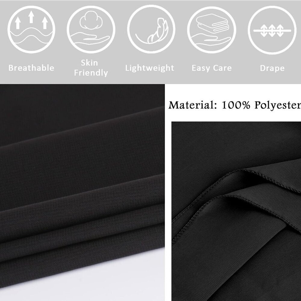 Chiffon Shawl Wraps for Women Elegant Sheer Evening Dress Wrap 79x28 - Picture 5 of 7